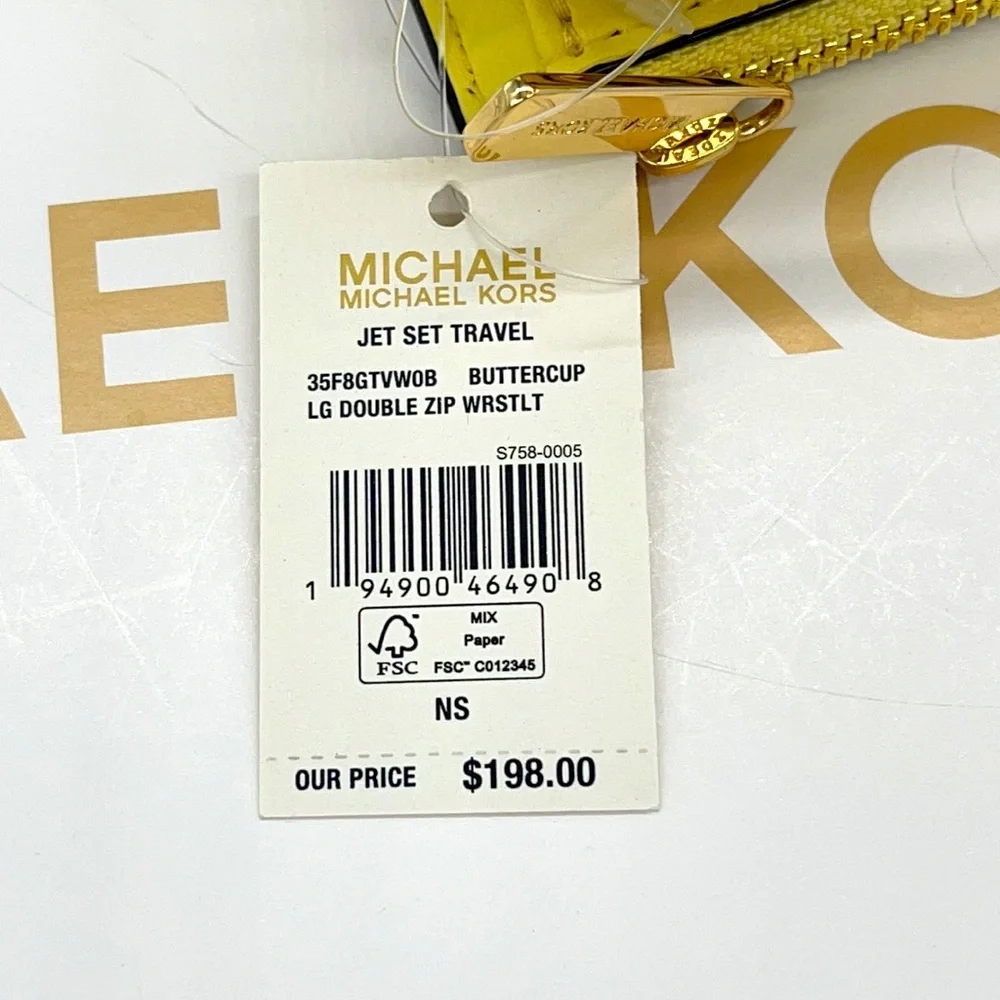Michael Kors Large Double Zip Wallet Wristlet